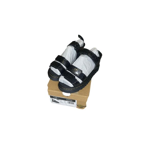 DR. MARTENS YOUTH KLAIRE GLITTER SANDALS - Picture 2 of 4